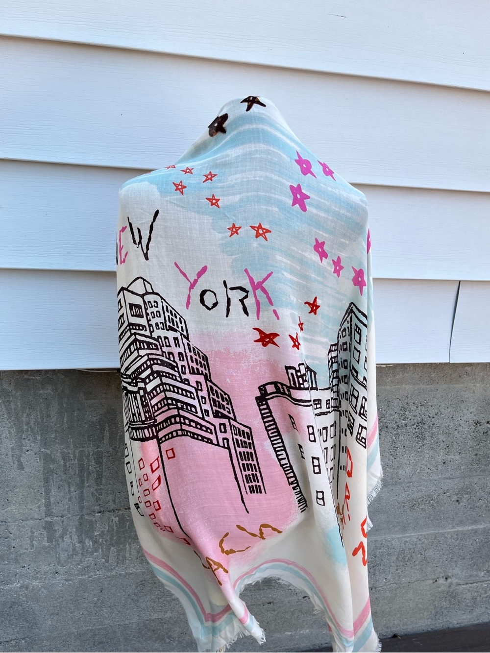 Coach Doodle Dream Print Square Scarf
